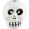 Mud Pie Led Taper Holder, Skeleton, 2.86″ Dia x 3″ H