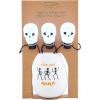 Mud Pie Light Up Halloween Wine Glass Set, Witch Way, 3″ x 3 1/2(Rise and Wine)
