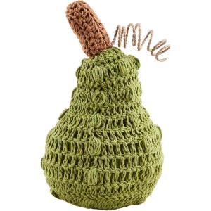 Mud Pie Crochet Small Gourd; 7 1/2″ x 4 3/4″ Dia