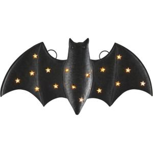 Mud Pie Led Bat Décor, Small, 16″ x 7.88