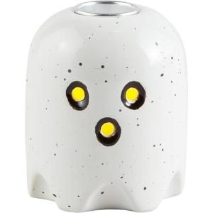 Mud Pie Led Taper Holder, Ghost; 2.56″ x 3.15″