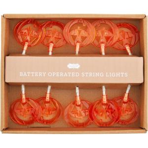 Mud Pie String Light, Pumpkin, 48″
