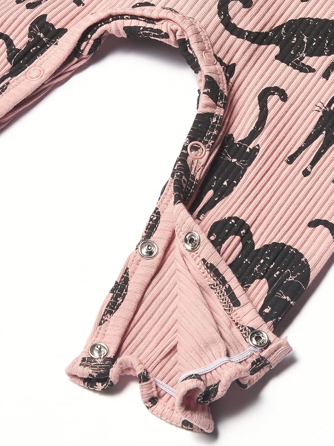 image:imageMud Pie babygirls Cat One Piece and Hat SetPink