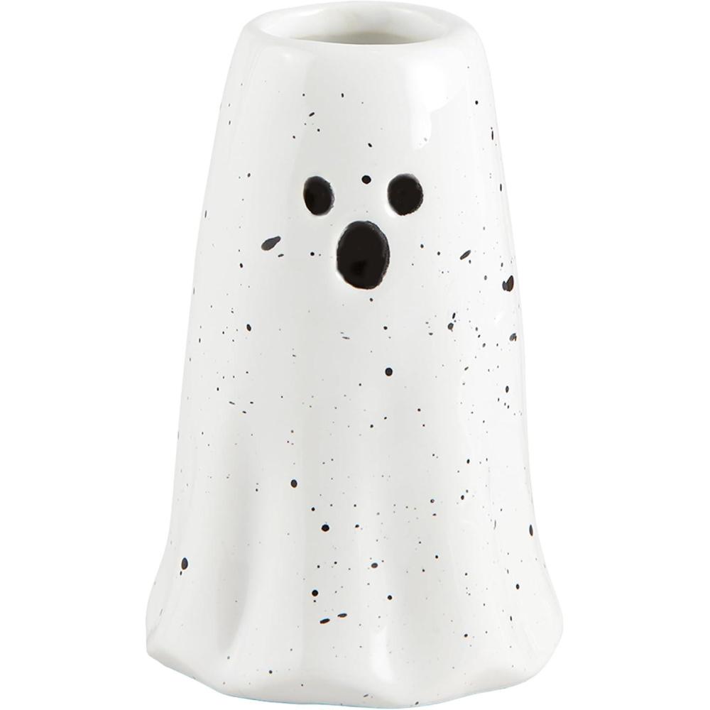 image:imageMud Pie Ghost Vases Tall 4 34 x 2 12 DiaWhite