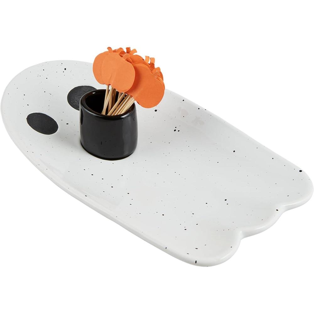 image:imageMud Pie Halloween Tray Toothpicks Ghost 952 x 5