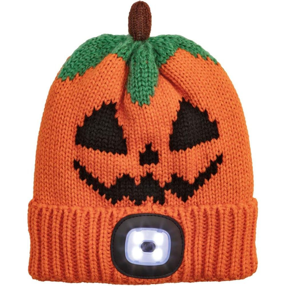 image:imageMud Pie Kids Orange Pumpkin Flashlight Hat