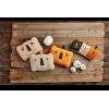 Mud Pie Connected Pumpkin Pillow, 18″ x 8″