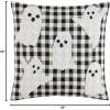 Mud Pie Ghost Halloween Pillow, 18″ x 18″(Ghost)