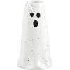 Mud Pie Ghost Vases, Tall, 4 3/4″ x 2 1/2″ Dia(White)
