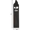 Mud Pie Halloween Decorative Plank, Skelton, 4 1/2″ x 22″
