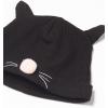 Mud Pie baby-girls Cat One Piece and Hat Set(Pink)