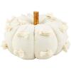 Mud Pie Dot Pumpkin Sitter, Small, 8″ x 6″ x 6″ Dia