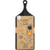 Mud Pie Halloween Cheese Board Set, 18″ x 7″ Black