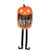 Mud Pie Paper Dangling Hanger, Pumpkin, 15.5″ x 39″