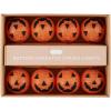 Mud Pie String Ball Lights, Pumpkin, 61″