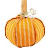 Mud Pie Woven Pumpkin Sitter, Large 14.25″ x 12(Large)
