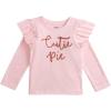 Pink Pumpkin Tinsel Tees