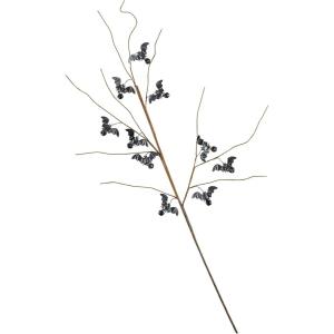 Mud Pie Bat Halloween Bell Stems, 34″