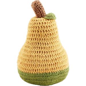 Mud Pie Crochet Large Gourd; 8″ x 5 3/4″