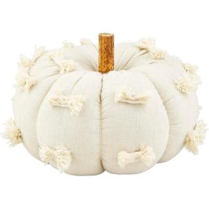 Mud Pie Dot Pumpkin Sitter, Small, 8″ x 6″ x 6″ Dia