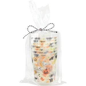 Mud Pie Glow Party Cup, Halloween Print, 16 oz