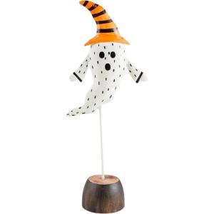 Mud Pie Halloween Tin Sitters, Ghost
