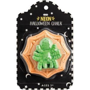 Mud Pie Kids Halloween Green Spider Neon Chalk