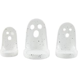 Mud Pie Nested Ghost Tea Light Holder, 2.75″ x 4.5″