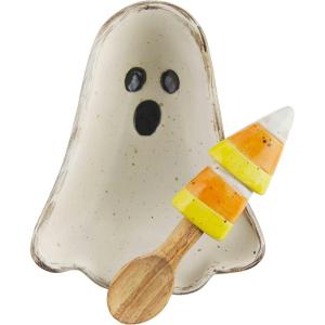 Mud Pie Shaped Candy Bowl Set, Skull(Ghost)