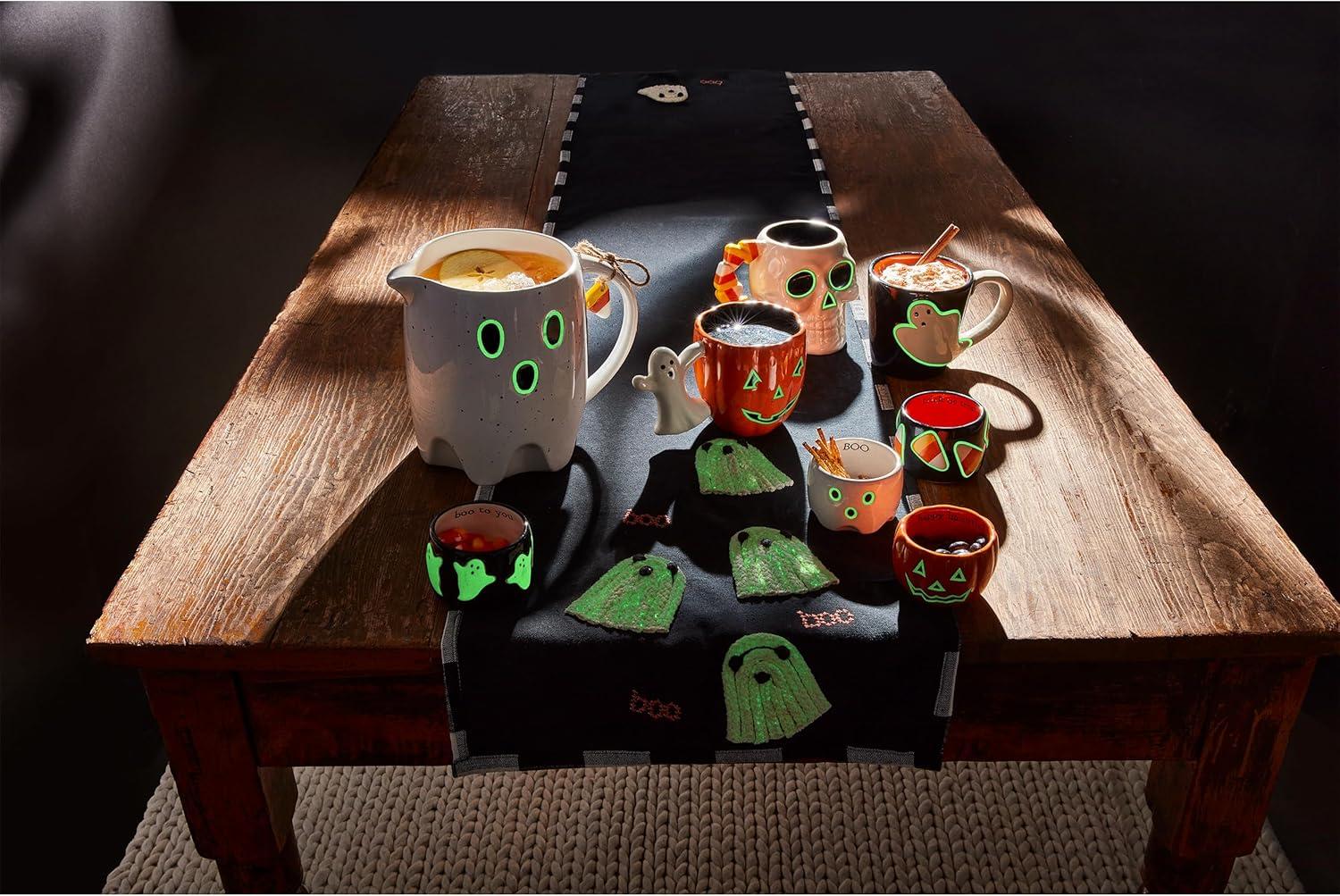 image:imageMud Pie Glow In The Dark Mug Pumpkin 16oz