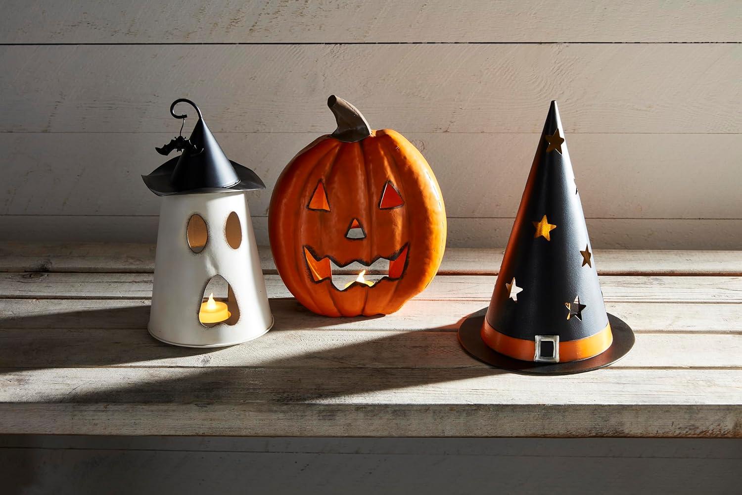 image:imageMud Pie Halloween Tin Lanterns Hat 105 x 75