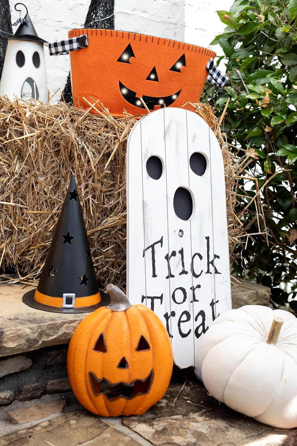 image:imageMud Pie Halloween Tin Lanterns Hat 105 x 75