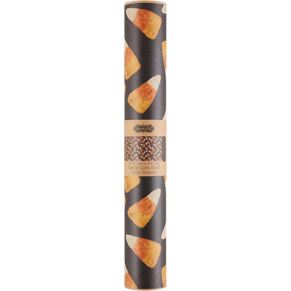image:imageMud Pie Black Kraft Candy Table Runner 17 34 x 36