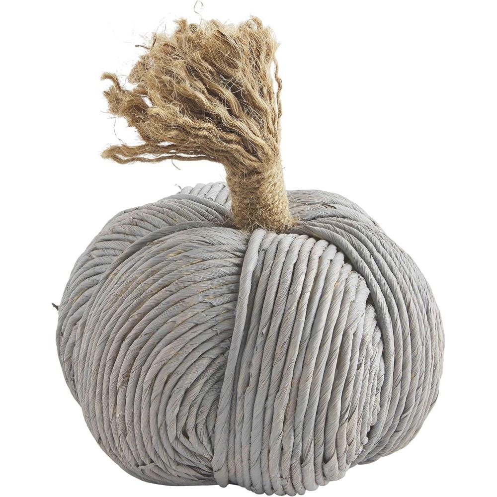 image:imageMud Pie Corn Husk Rope Pumpkin Medium