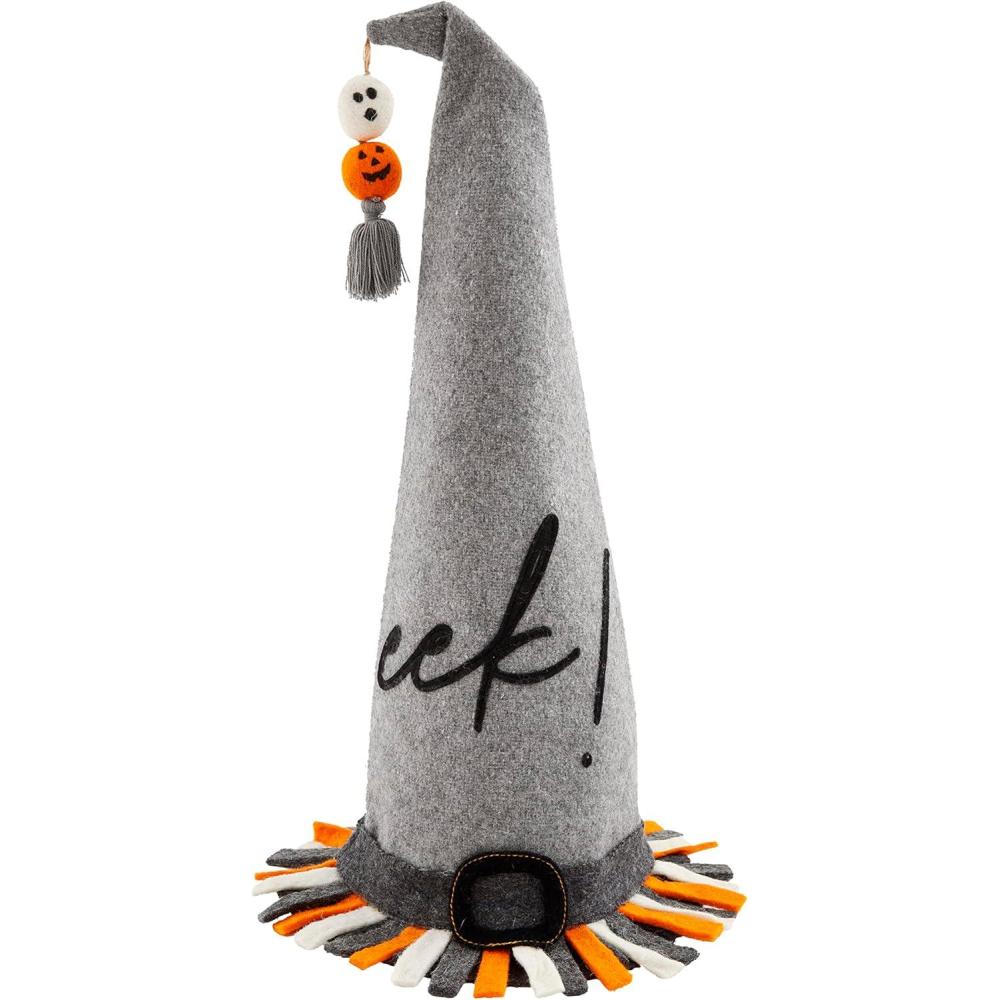 image:imageMud Pie Felt Witch Hat Sitter Eek 14 x 19