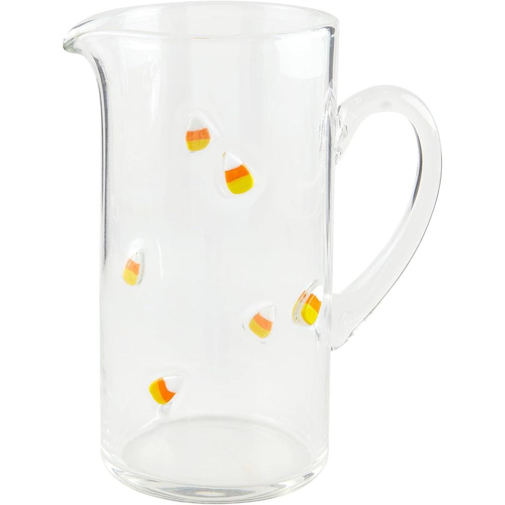 image:imageMud Pie Glass Candy Corn Pitcher 50 oz
