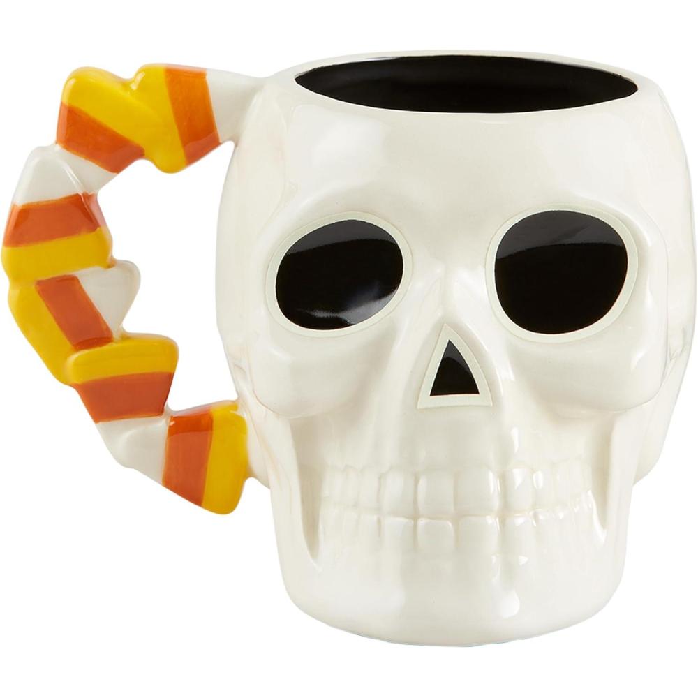 image:imageMud Pie Glow In The Dark Mug Skeleton 16ozSkeleton