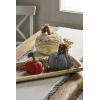 Mud Pie Corn Husk Rope Pumpkin, Medium