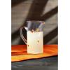Mud Pie Glass Candy Corn Pitcher; 50 oz