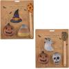 Mud Pie Halloween Baking Set, Candy Corn, 9 1/2″ x 8″(Candy Corn)