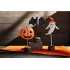 Mud Pie Halloween Tin Sitters, Pumpkin