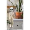 Mud Pie Paper Dangling Hanger, Skeleton, 12.7″ x 55″