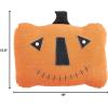 Mud Pie Pumpkin Pillow, Orange, 18″ x 15.5″(Orange)