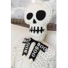 Mud Pie Stuffed Skeleton Sitter