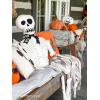 Mud Pie Stuffed Skeleton Sitter