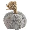 Mud Pie Corn Husk Rope Pumpkin, Medium