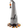 Mud Pie Felt Witch Hat Sitter, Eek, 14″ x 19″