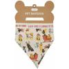 Mud Pie Halloween Dog Bandana Set, Bone Appetit(Dog Print Christmas)