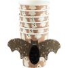 Mud Pie Halloween Paper Cup, Bat, 9 oz