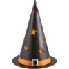 Mud Pie Halloween Tin Lanterns, Hat, 10.5″ x 7.5″